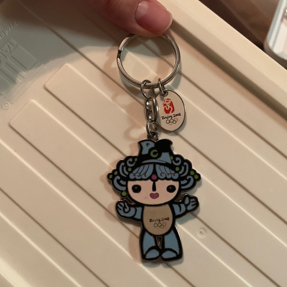 2008 OLYMPIC GAMES KEY CHAIN SOUVENIR - Picture 1 of 2